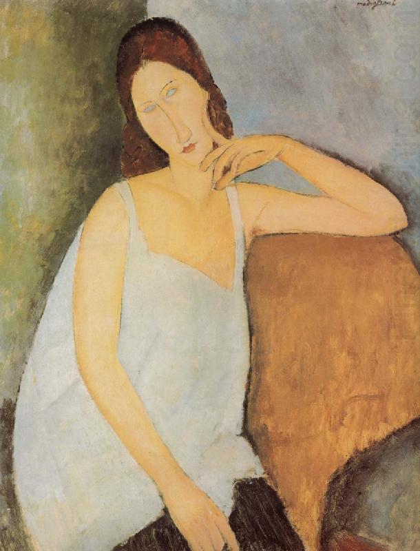 Portrait of Jeanne Hebuterne, Amedeo Modigliani